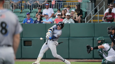 Tayden Hall Hits First Double-A Home Run in 5-1 Loss to Clingstones