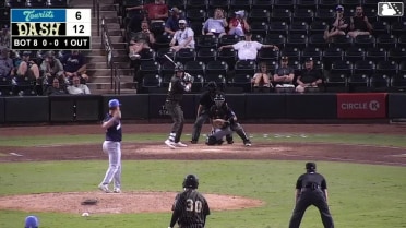 Wes Kath singles on a fly ball to left fielder Caden Powell. Jeral Perez scores. Kyle Lodise to 2nd.