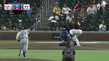 Christian Romero Ball to Nick Solak