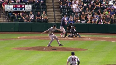 Dayan Frias homers (2) on a fly ball to right center field.