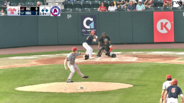 Nick Mitchell singles on a ground ball to right fielder Jean Carlos Sió. Kervin Pichardo scores. Cortland Lawson scores.