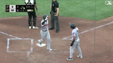 Nelson Rada connects on a two-run home run