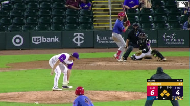 Will Vierling doubles (9) on a sharp line drive to right fielder Yovanny Duran. Nolan Beltran scores. Reece Moroney scores. Matt Quintanar to 3rd.