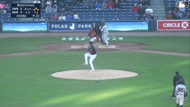 Red Sox challenged (pitch result): Payton Henry walks. Yanquiel Fernández scores. Oswaldo Cabrera to 3rd. Seth Brown to 2nd.