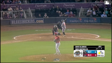 Mark Manfredi Sr. In play, run(s) to Gustavo Campero