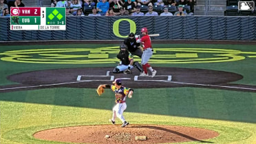 Max Viera hits a grand slam (2) to left center field. Jake Casey scores. Ryan Sprock scores. Maddox Latta scores.