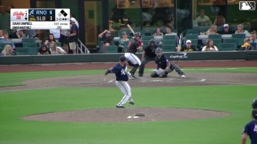 Omar Martinez homers (9) on a fly ball to left field. Kyren Paris scores. Niko Kavadas scores.