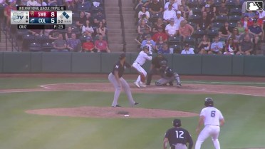 Milan Tolentino strikes out swinging.