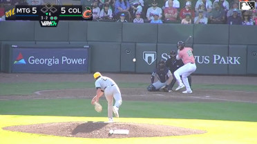 Jordan Groshans homers (6) on a fly ball to right center field.