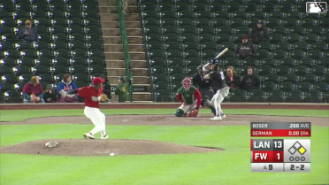 Luis Germán In play, run(s) to Bobby Boser