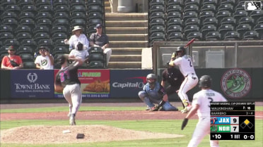Jake Walkinshaw In play, run(s) to José Barrero