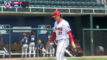 Riley Cornelio K's eight over seven scoreless frames