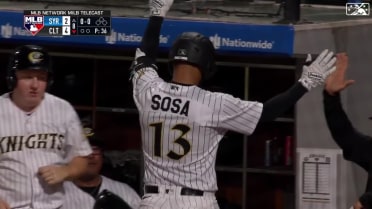 Knights' Sosa crushes 18th home run