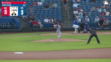 Luke Pelzer singles on a ground ball to center fielder Josiah Hartshorn. Trevor Werner scores.
