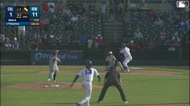 Kolby Allard In play, run(s) to James Triantos