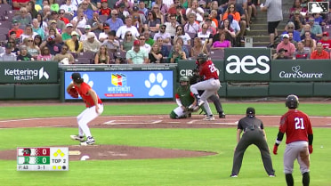 Jose D. Hernandez walks. Kole Myers scores. Nico Perez to 3rd. Jose Izarra to 2nd.