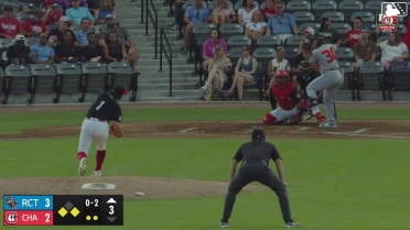 Caleb Bartolero singles on a ground ball to right fielder Yerlin Confidan. Jake Munroe scores. Jacob Cozart to 3rd.