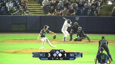 Kai Wynyard In play, run(s) to T.J. White