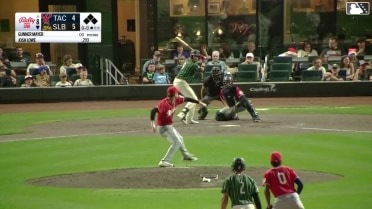 Gunner Mayer In play, run(s) to Josh Lowe