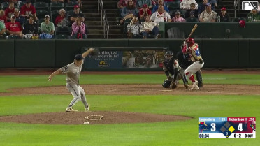 Tre Richardson III strikes out swinging, catcher Khadim Diaw to shortstop Marek Houston. Dakota Harris out at 2nd. Tre Richardson III out on batter interference.