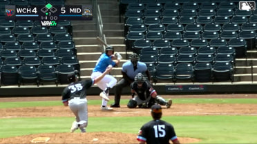 Colby Halter homers (5) on a line drive to right field. Cole Conn scores.