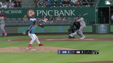 Christopher Morel homers (12) on a fly ball to left center field.