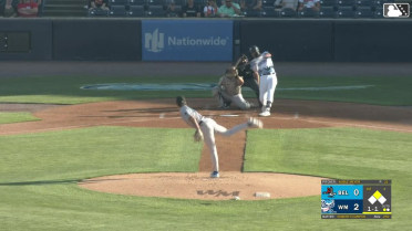 Roberto Campos drives a two-run homer