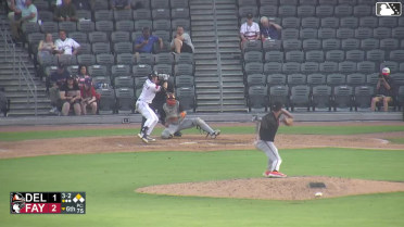 Josh Wakefield grounds into a double play, second baseman DJ Layton to shortstop Jaiden Lo Re to first baseman Andrés Nolaya. Arturo Flores out at 2nd. Josh Wakefield out at 1st.