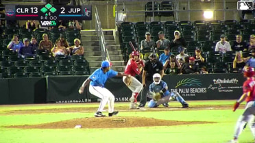 Will Vierling out on a sacrifice fly to center fielder Andres Valor. Nolan Beltran scores.
