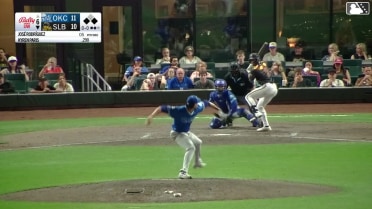Kyren Paris homers (11) on a line drive to right center field. Niko Kavadas scores. Pablo Reyes scores.