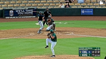 Adiel Melendez In play, run(s) to Henry Ramos