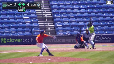 Kyle Henley singles on a ground ball to right fielder Heriberto Rincon. Dylan King scores. Tyson Lewis to 3rd.