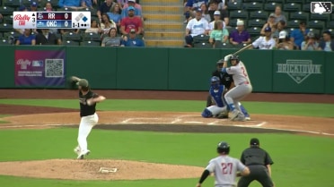 Jonah Bride homers (6) on a fly ball to left field. Jarred Kelenic scores.