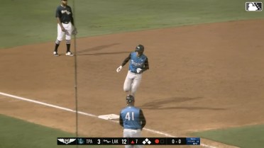 George Lombard Jr.'s two-run homer