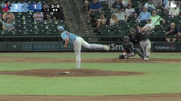 Tanner Schobel's second home run of the game