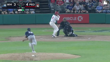 Tai Peete homers (9) on a fly ball to center field.