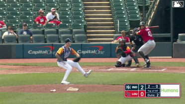 Rafael Flores Jr. homers (4) on a fly ball to right center field. Davis Wendzel scores.