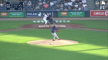 Matt Lloyd singles on a line drive to right fielder Je'Von Ward. Allan Castro scores.