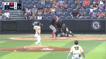Carter Mathison homers (11) on a fly ball to right field. Scott Mudler scores. Kodey Shojinaga scores.