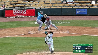 Caden Bodine doubles (9) on a fly ball to left fielder John Estevez. Derek Datil scores. Dean Moss to 3rd.