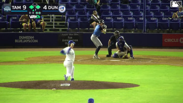 Dax Kilby singles on a line drive to left fielder Dameury Pena. Brando Mayea scores. Luis Escudero to 2nd.