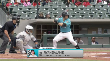 Ryan Galanie homers (3) on a fly ball to left field.