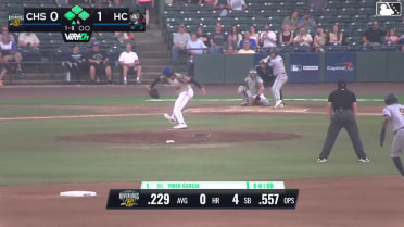 Yirer Garcia out on a sacrifice fly to center fielder Jose Pirela. Brody Donay scores.