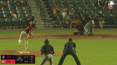 Jose Colmenares homers (1) on a fly ball to left field. Ryan Burrowes scores.