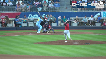 Gavin Logan homers (4) on a fly ball to right center field.