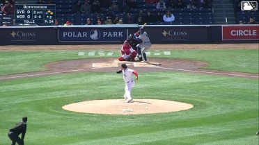 Payton Tolle In play, run(s) to Hayden Senger