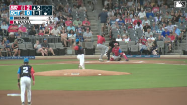 Samuel Zavala homers (11) on a fly ball to left center field.