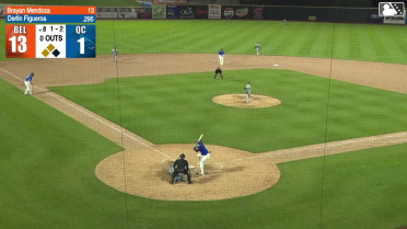 Derlin Figueroa homers (9) on a fly ball to right center field. Blake Mitchell scores. Ramon Ramirez scores.