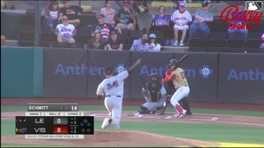 Carlos Virahonda singles on a line drive to right fielder Qrey Lott. Kayson Cunningham scores. JD Dix to 2nd.
