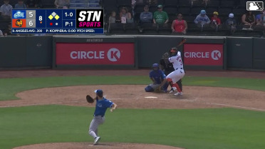 Ronan Kopp In play, run(s) to Euribiel Angeles